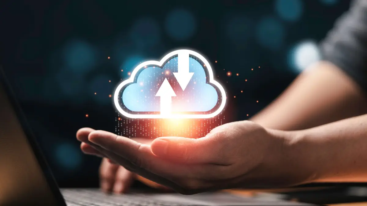 Representação de backup de dados em nuvem